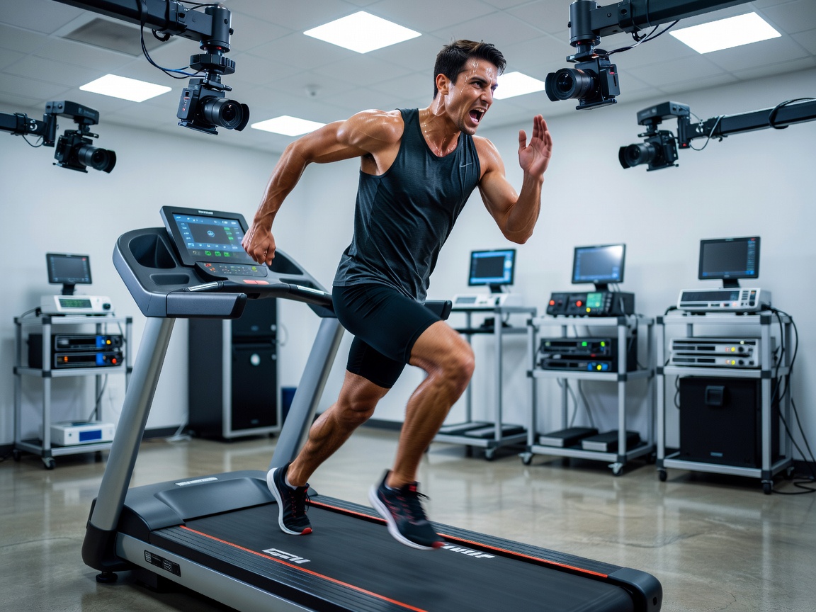 High intensity athletic performance test for longevity tracking